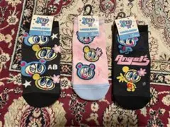 【タイムセール】ANGEL BLUE エンジェルブルー　靴下3足セット　しまむら