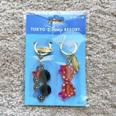 ディズニー ミニー サングラス チャーム キーチェーン 二個セット 3