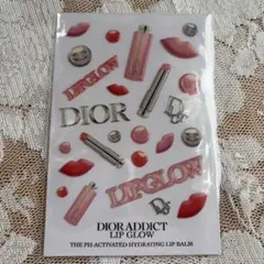 Dior Addict Lip Glow ノベルティ　ステッカー