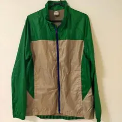 メンズ　NIKE ナイロンジャケット M グリーン/ベージュ