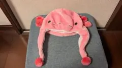 ウーパールーパー帽子