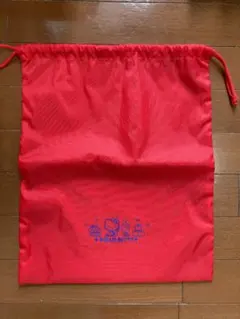 ハローキティ 巾着袋 レトロ 平成 赤 レッド キティちゃん サンリオ 2001