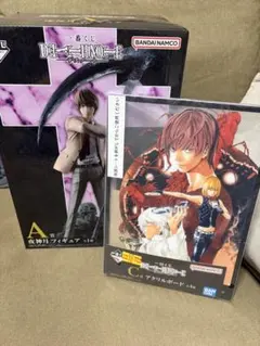 一番くじ デスノート A賞 夜神月 B賞 L フィギュアセット - メルカリ