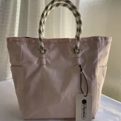 新品❤︎レスポートサック　トートバッグ　両面使用可能　ピンク　ハンドバッグSサイズ