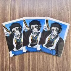 鬼滅の刃 獪岳 アニプレックスオンラインくじ 特典ブロマイド 3枚