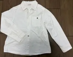 BREEZE キッズ 長袖シャツ 130 ホワイト 男の子