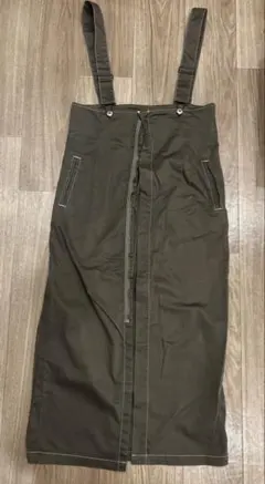 goa☆ サスペンダー付ジップ ギミック マキシスカート スライダー 00s goa☆ サスペンダー付ジップ ギミック マキシスカート スライダー 00s