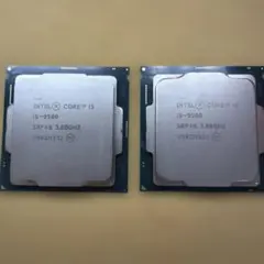 CPU 4個 intel core i5 9500 & i5 8500 完動品 - メルカリ