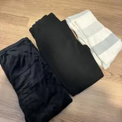 マタニティパンツ ブラック M・L パジャマ　レギンス