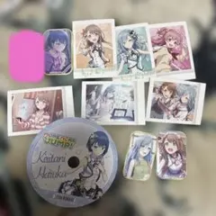 プロセカ花里みのり 桐谷遥 桃井愛莉 日野森雫 缶バッジぱしゃこれアニメイト特典