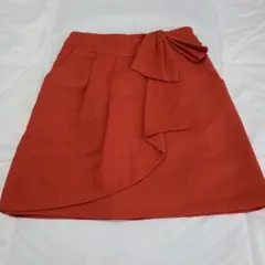 pour la frime オレンジミニスカートのサムネイル
