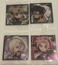 NARUTO ウエハースシール 4枚セット