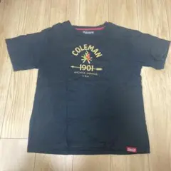 Coleman 半袖Tシャツ ブラック Mサイズのサムネイル