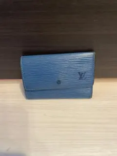Louis Vuitton エピレザー ブルー 6連 キーケース