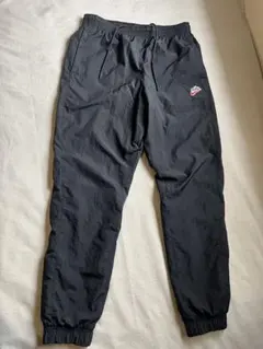 【美品】NIKE ヘリテージ ウインドランナー ナイロンパンツ 黒 M