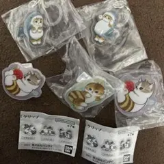 モフサンドふらっとめじるしアクセサリーさめにゃんアクリルクリップmofusand