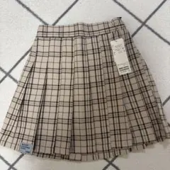 新品未使用ラブトキシックチェックプリーツスカパン