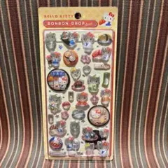 お寿司　キティ 和柄 ボンボンドロップシール 国内正規品