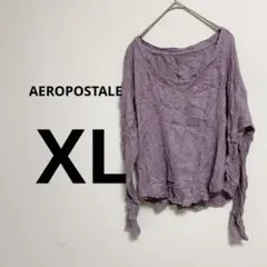AEROPOSTALE パープル 長袖Tシャツ XLのサムネイル