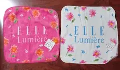 ELLELumière　ハンカチ　2枚　まとめ売り