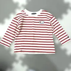 moujonjon ボーダー 長袖Tシャツ 90cm