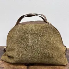 BORBONESE redwall ハンドバッグ うずら柄 ラウンド型のサムネイル
