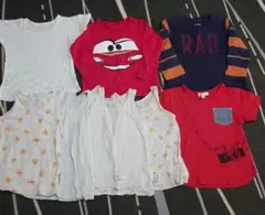 子供服 まとめ売り 100サイズ Tシャツ 肌着 カーズ 長袖 10枚セット