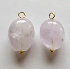 〔No.b39〕訳あり ピンクアメジストのチャームセット