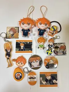 ハイキュー日向翔陽 キーホルダー・ぬいぐるみセット