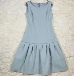 新品タグ付き♡フォクシー ソフィーサーキュラーワンピース グレー 38