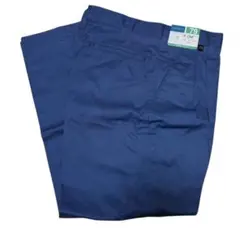 A-ONE 青色 作業着 パンツ S 冬用 裾上げ済み