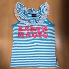 EARTHMAGIC ボーダー タンクトップ 150cmのサムネイル