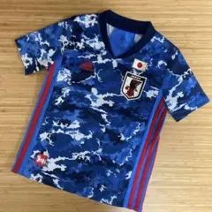 アディダス日本代表 2020 ユニホーム サッカー 日本晴れ 迷彩 ブル Jr