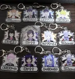 にじさんじ 初期 KIDDY LAND限定 アクリルキーホルダー まとめ売り にじさんじ 初期 KIDDY LAND限定 アクリルキーホルダー まとめ売り