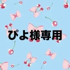 ぴよ様専用ページ