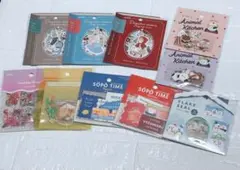 amifa GAIA デザインシール 10種セットまとめ売りセリア　キャンドゥ