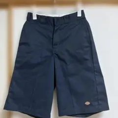 値下げDickies Loose Fitネイビー ハーフパンツ28インチ