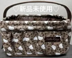 新品♡仕切り付き収納ケース　キティ　ヒョウ柄　ブラウン　ギャル　小物入れ