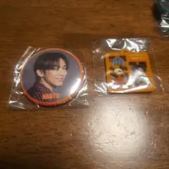NAOTO 缶バッチ キーホルダー