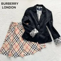 BURBERRY LONDON ジャケット スカート セットアップ ノバチェック