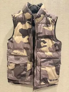 GAP 迷彩ダウンベスト