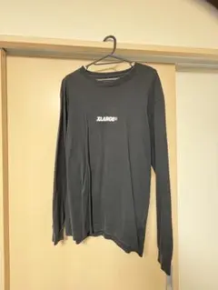 XLARGE ロゴ刺繍 ロングスリーブTシャツ ブラック Mサイズ