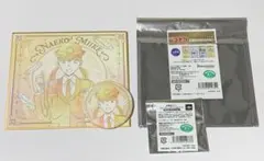 名探偵コナン ハイウェイの堕天使 三池苗子 2点セット ミニ色紙 缶バッジ