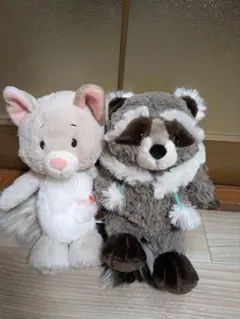 忠犬もちしば＆もふもふシベリアンハスキー ぬいぐるみ 2点セット