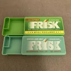 フリスク FRISK 空箱 空ケース 旧型　グリーン　セット　レア