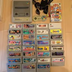 大量まとめスーパーファミコン 本体2台 コントローラー9台 周辺機器 