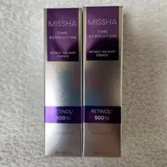 【新品】MISSHA タイムレボリューション レチ500ショット美容液2個セットのサムネイル