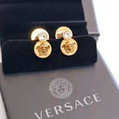 【新品未使用】VERSACE★クリスタル メドゥーサ ピアス ヴェルサーチェのサムネイル