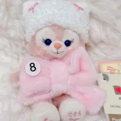 香港ディズニー　リーナベル　ぬいぐるみキーホルダー　冬限定