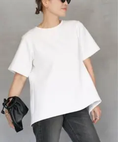 CELERI•セルリ♢フレアー半袖カットソー　未使用タグ付き CELERI•セルリ♢フレアー半袖カットソー 未使用タグ付き 2025年